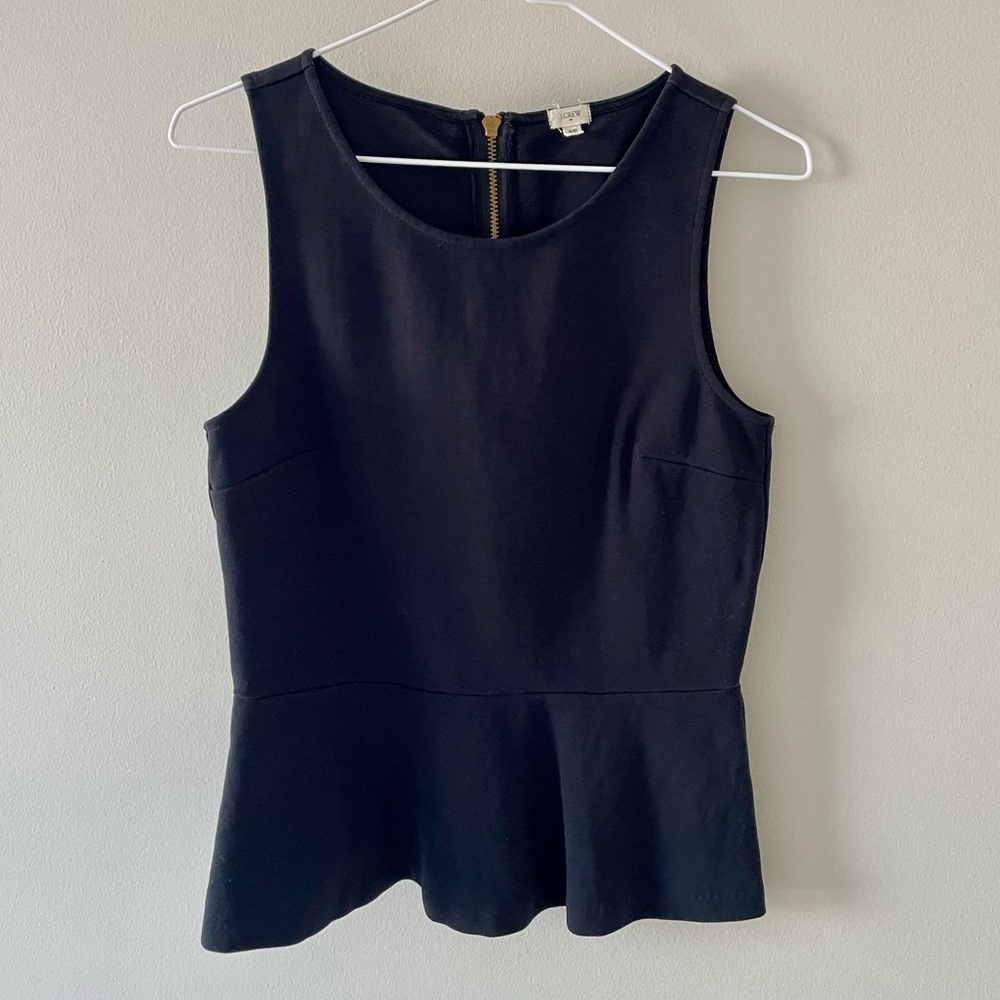 J. Crew peplum top